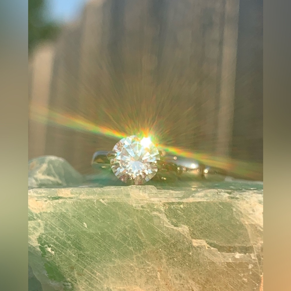 Fossil engagement ring charm - Picture 12 of 15